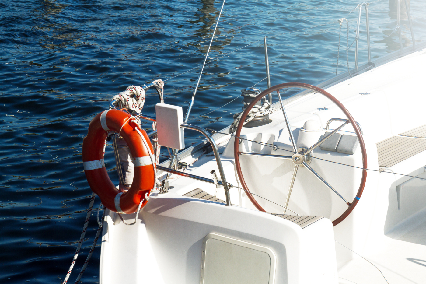 Boat wheel lifebuoy - Insurance renewal and valuation survey